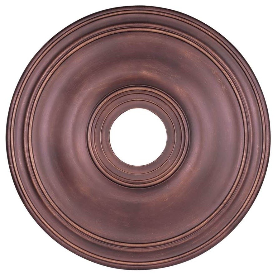 Ceiling Medallion, Bronze Transitional Ceiling Medallions by