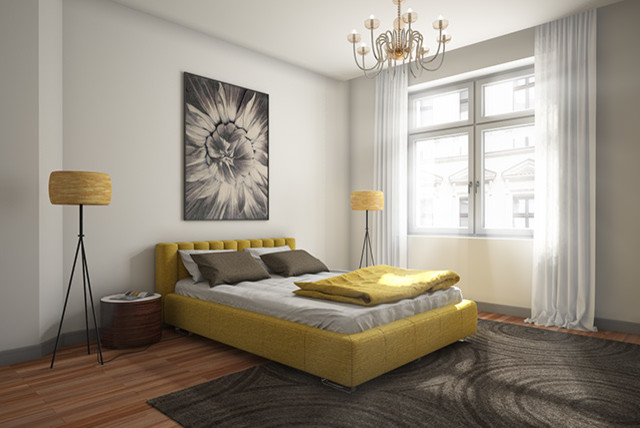 Яркая минималистичная квартира