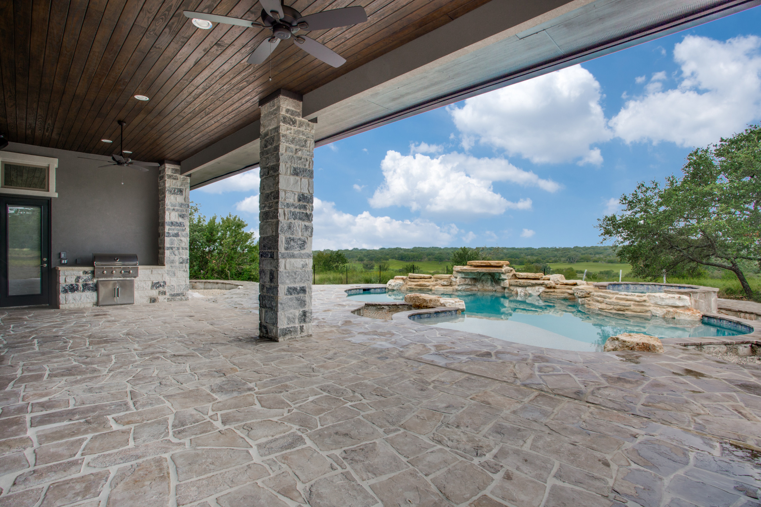 Covered patio/pool