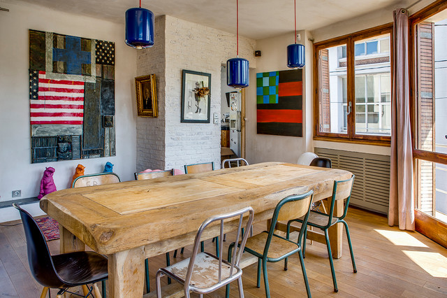 Pocket Shell eclectic-dining-room