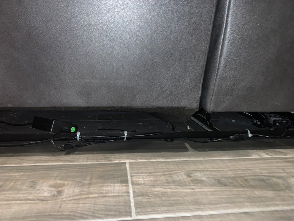 Electric Cords behind/under power reclining sofa