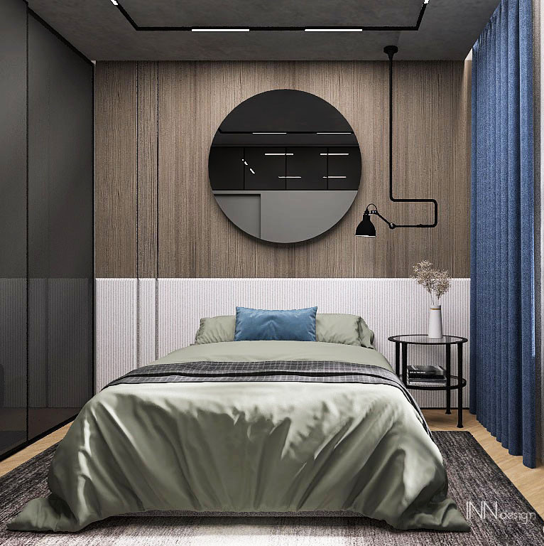 Трехкомнатная квартира в старом жилом фонде для холостяка