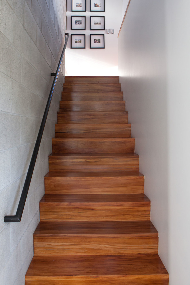 Design ideas for a modern staircase in Auckland.