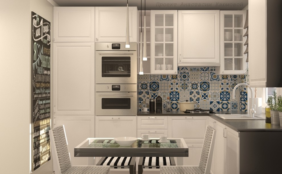 Проект кухни с прихожей