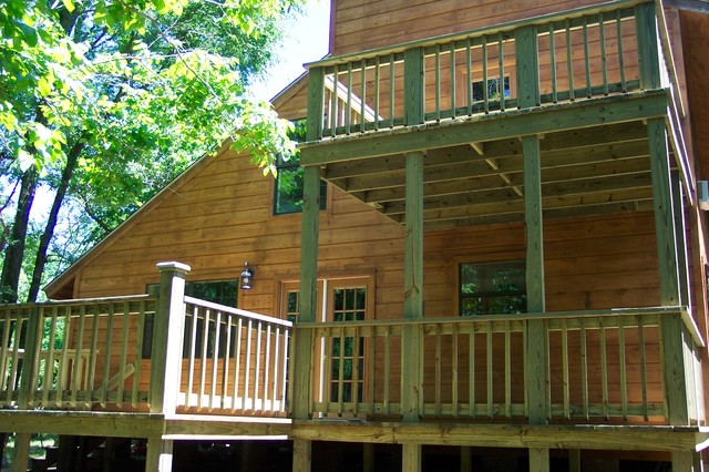 Two story Deck Traditional Deck Austin by 