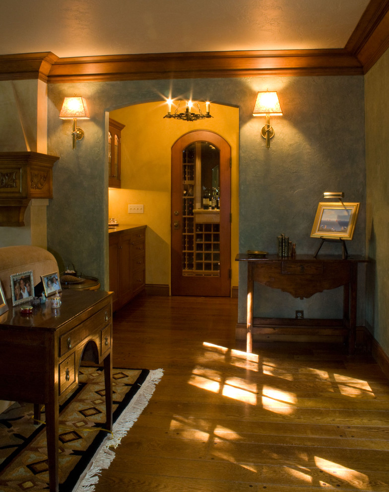 This is an example of a traditional wine cellar in San Francisco.