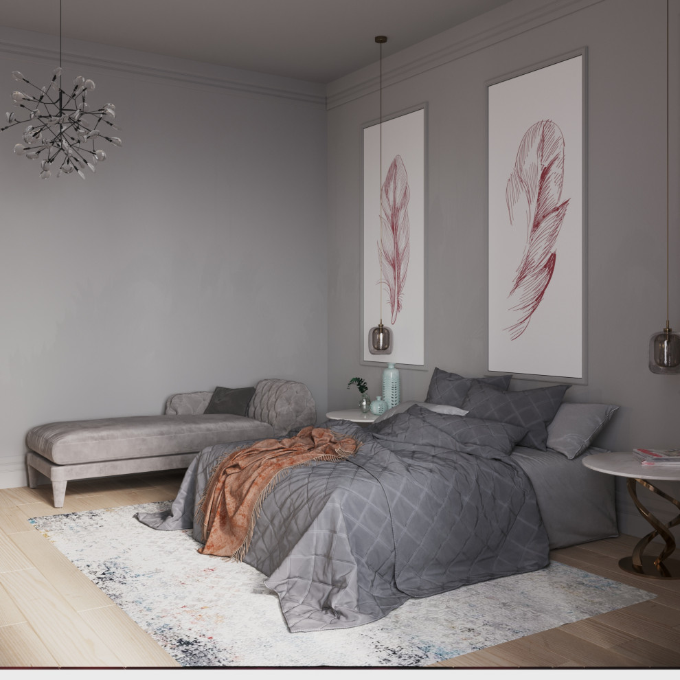 Спальня неоклассика