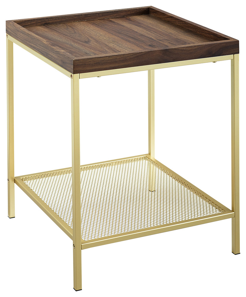 Square Side Table Contemporary Side Tables And End Tables by