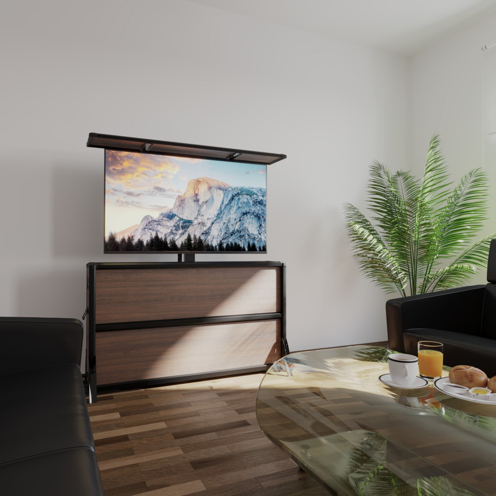 55 inches TV lift cabinet