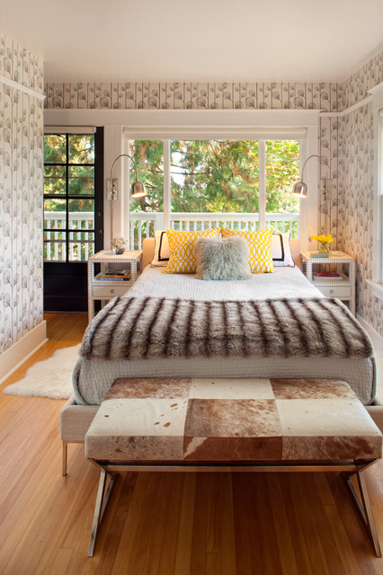 NW homes eclettico-camera-da-letto