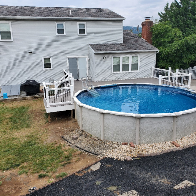 Schultz Pool Deck Refurbish transitional-swimming-pool