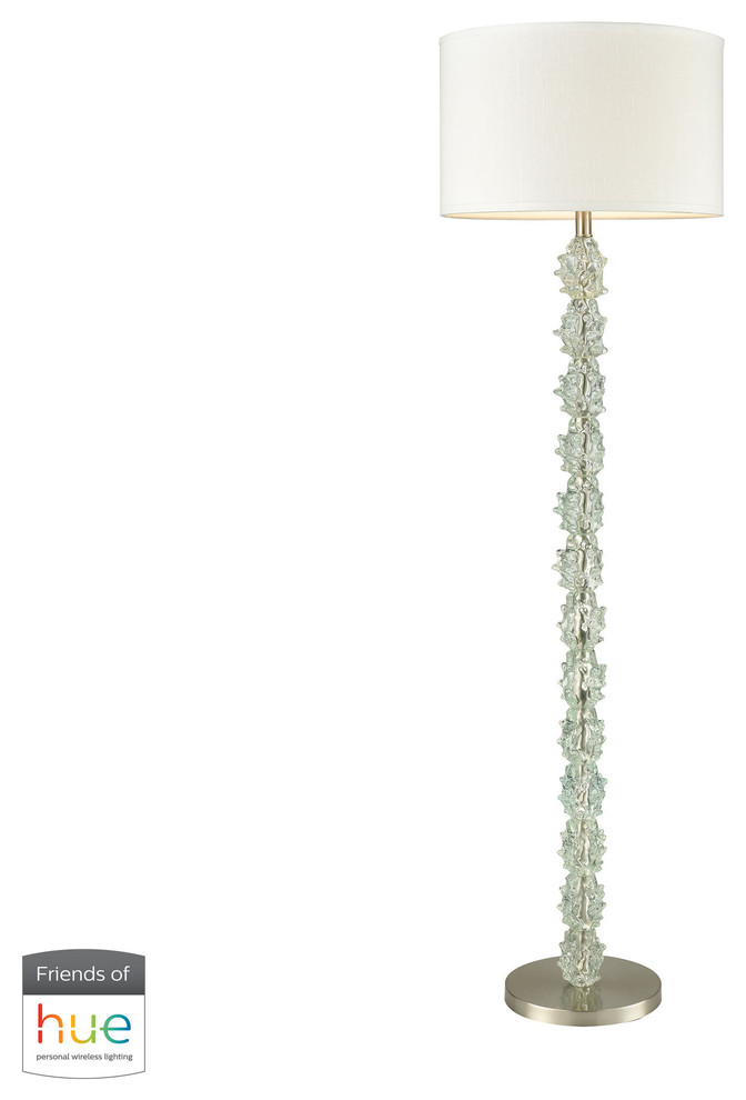 Helsinki Floor Lamp With Philips Hue Led Bulb Dimmer