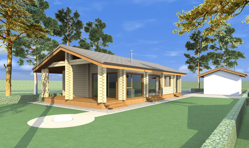 группа частных жилых домов