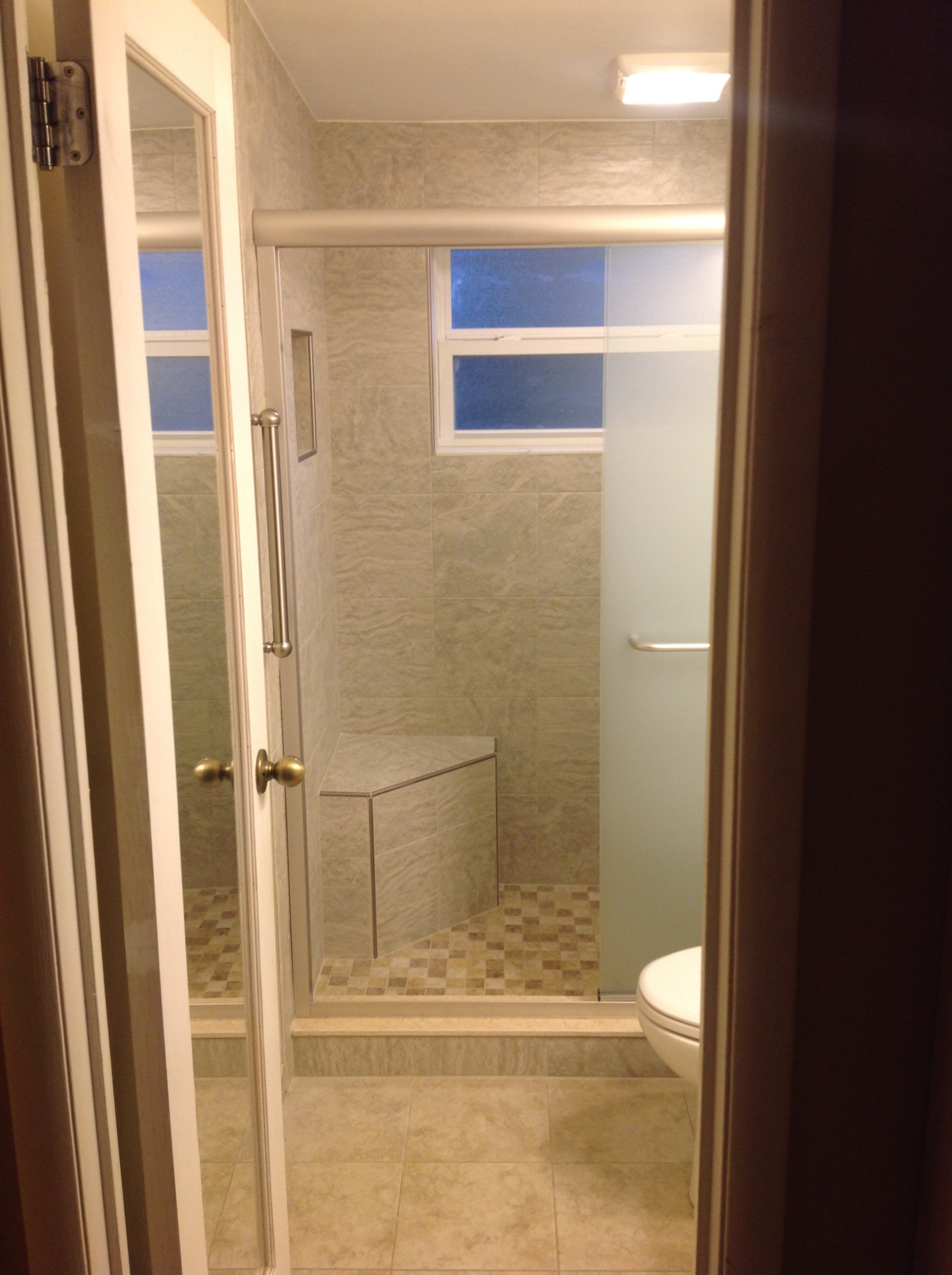 White - Bathroom Remodel