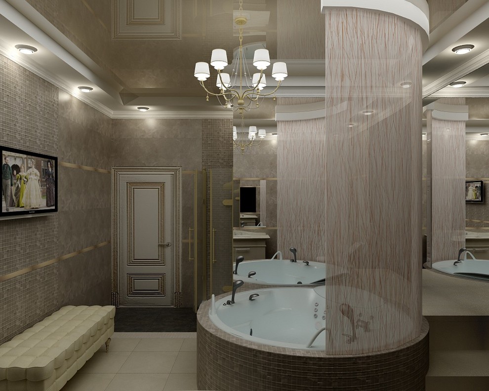 Эскизный проект ванной комнаты