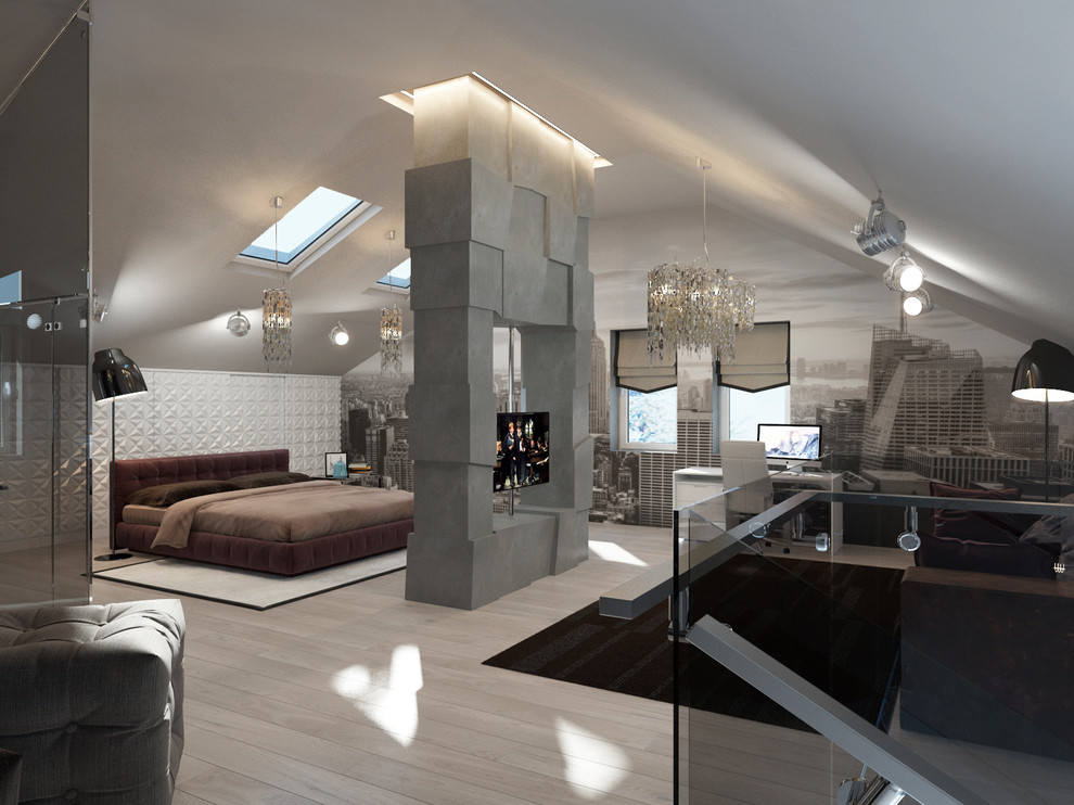 Этаж для подростка. Визуализации.