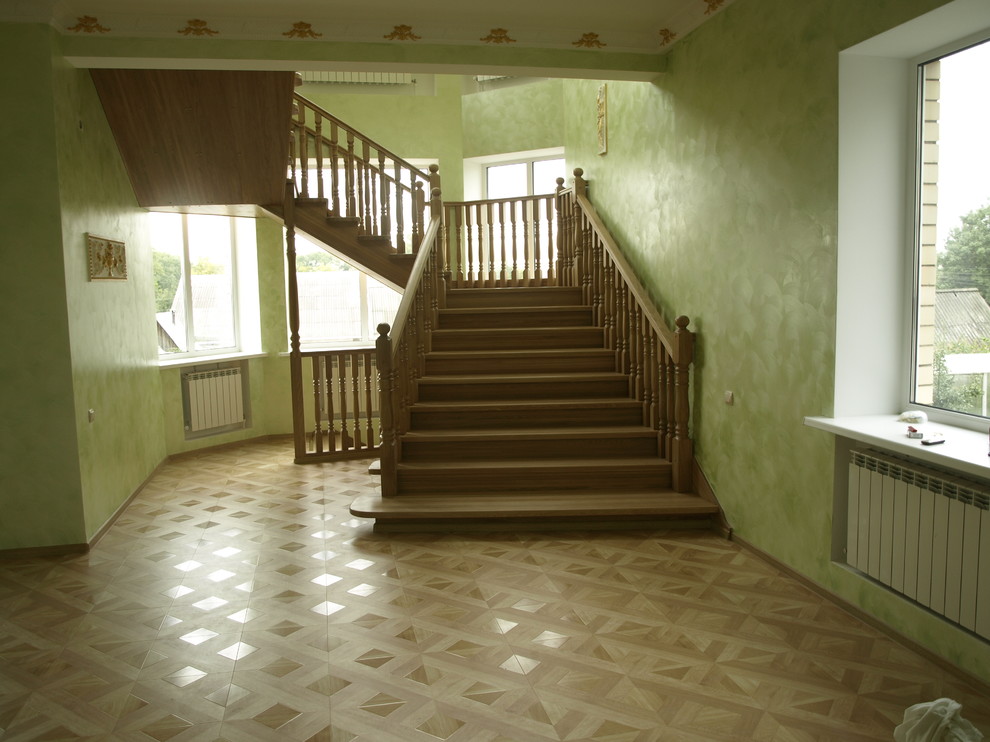 Лестница 3-х маршевая (дуб)