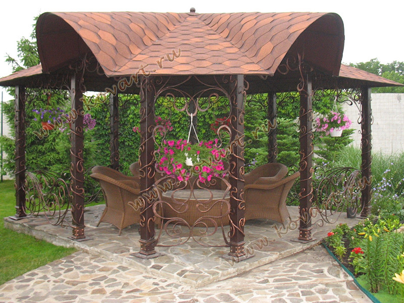 Кованые беседки