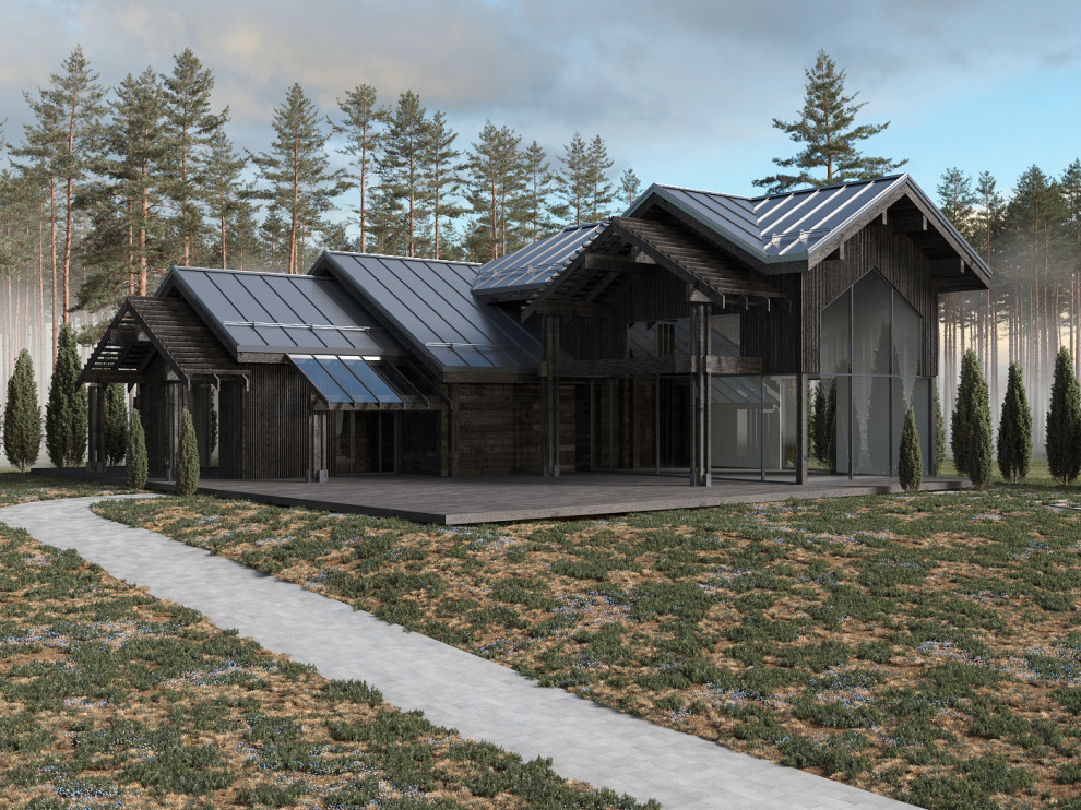 Гостевой дом Cabin 01 Black