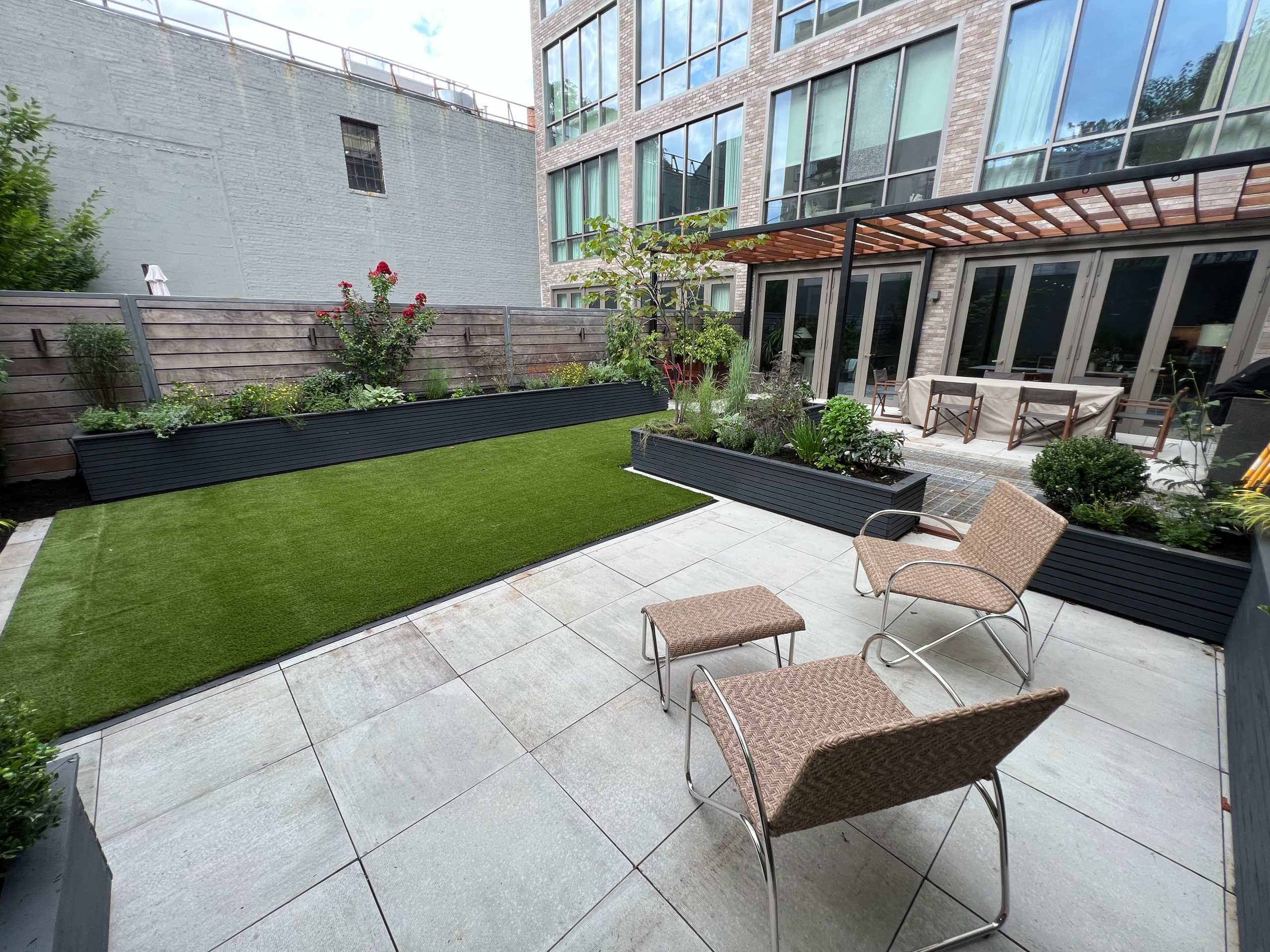 Garage Rooftop Container Garden