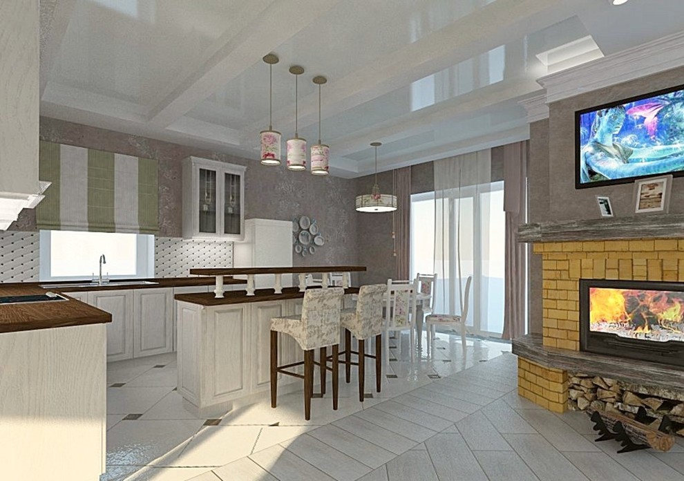 3D-визуализация загородного дома