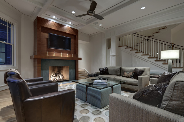 Greenbrier Residence contemporary-vardagsrum
