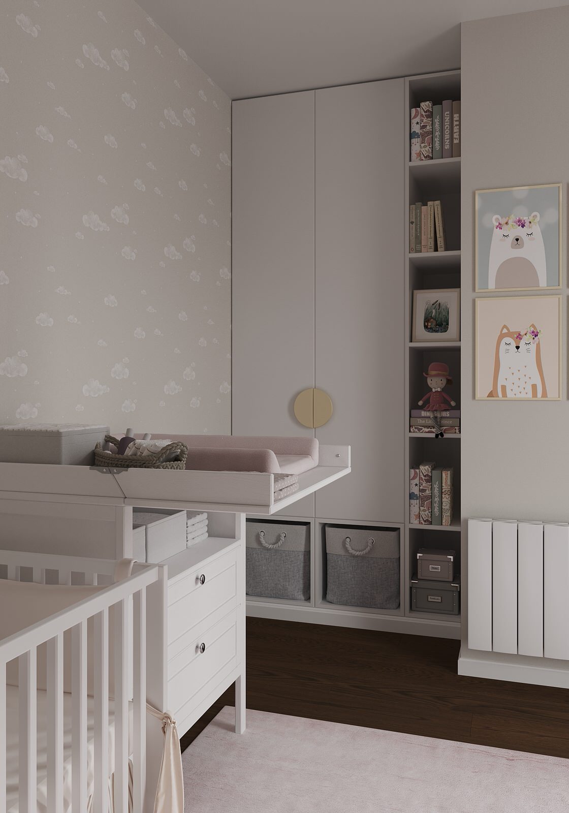 Детская комната для девочки