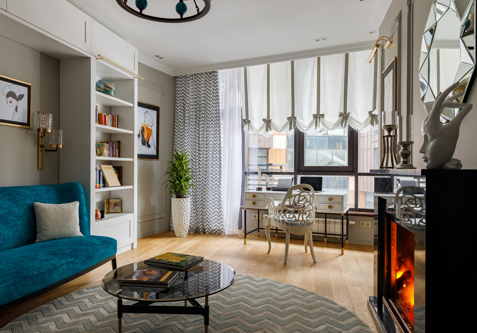 Элегантный интерьер будущей писательницы