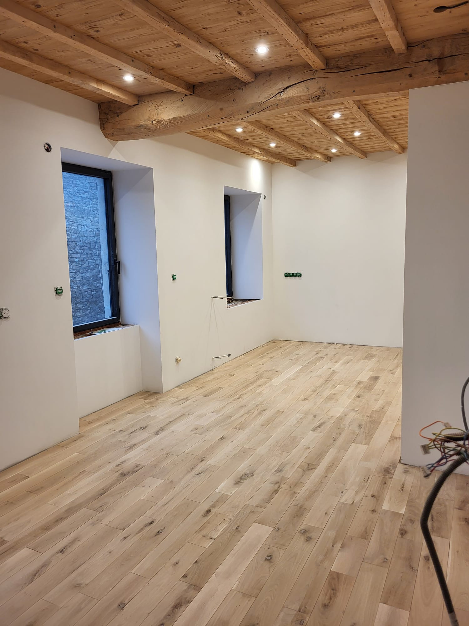 Rénovation complète dans l'ancien et extension (projet en cours de réalisation)