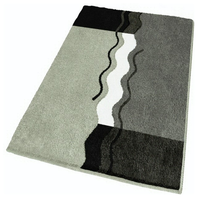  Bath  Rug  Gray Contemporary Bath  Mats Other by 