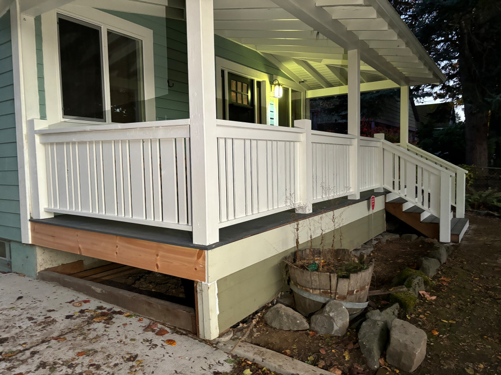 Deck Railing, Steps