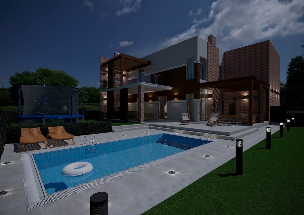 Частный коттедж 160кв.м