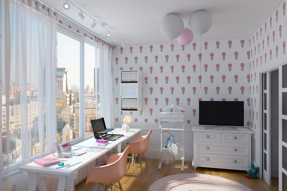 Квартира в стиле контемпорари.