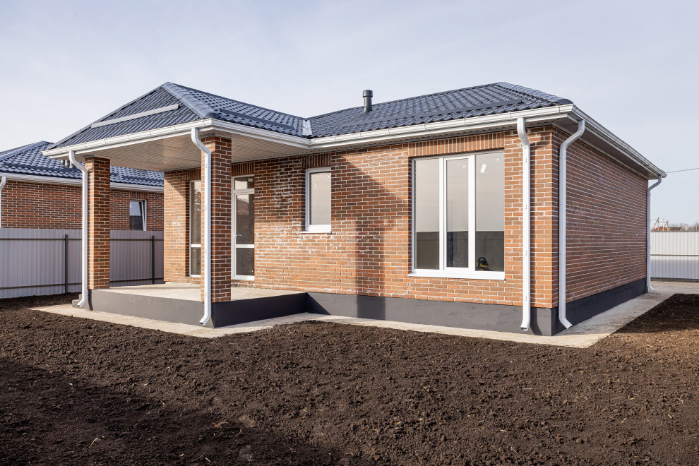 2022 Фотосъемка дома зимой застройщику 2