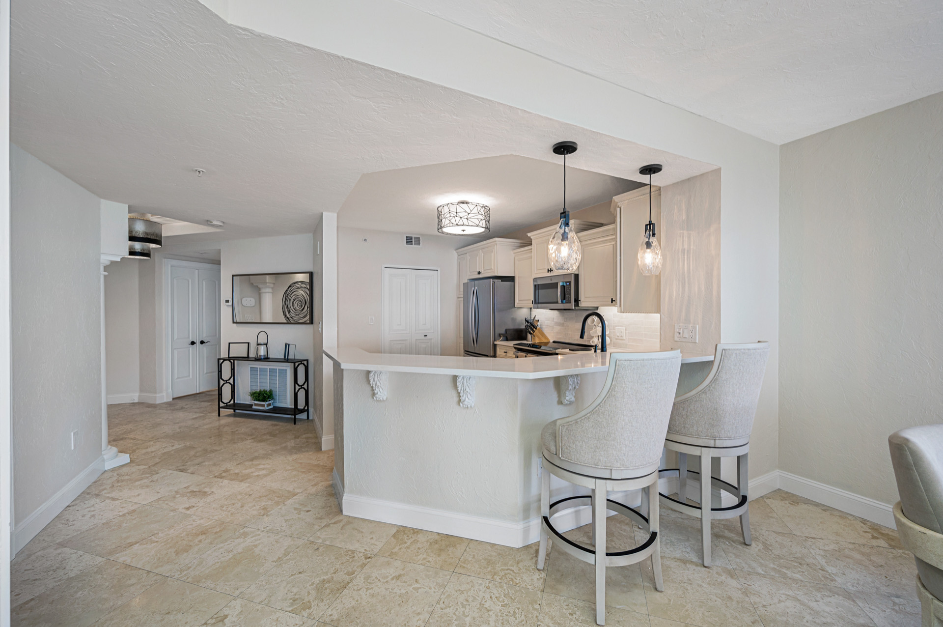 modern beach condo