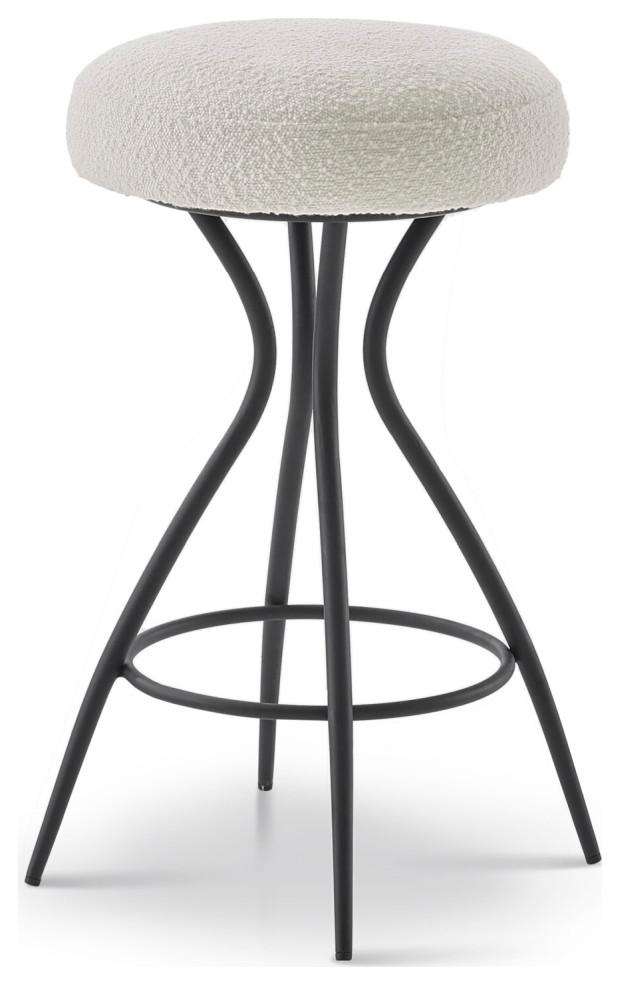 Hourglass Shaped Counter Stool Liang And Eimil Hydra Midcentury Bar Stools And Counter 