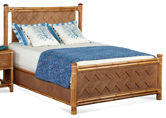 Summer Retreat King Chippendale Bed, Chippendale Bed Frame