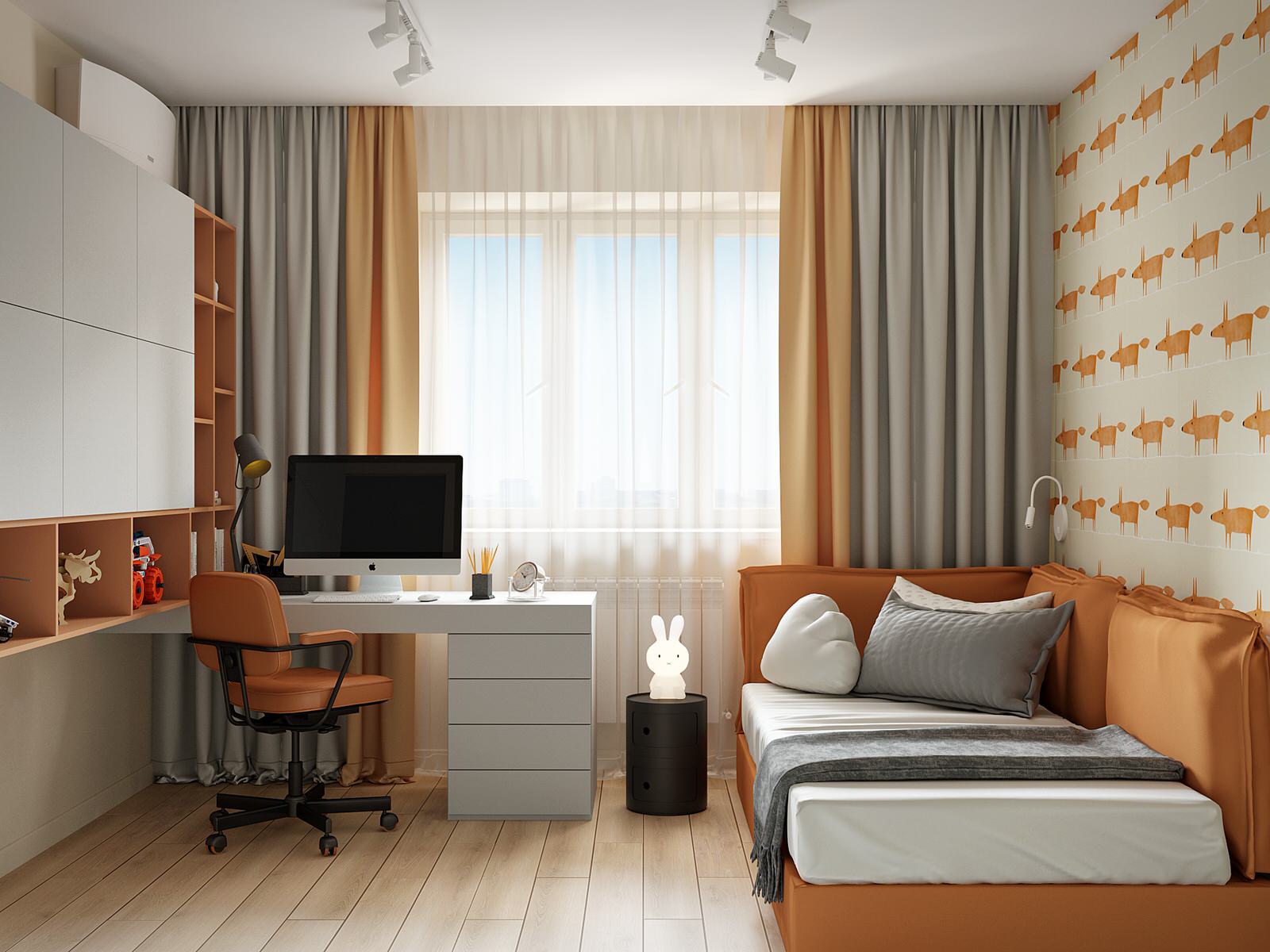 яркая квартира