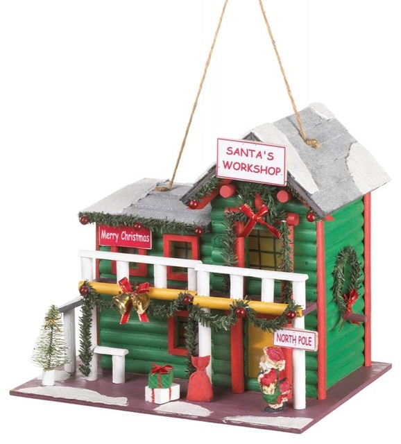 Santa's Workshop Birdhouse