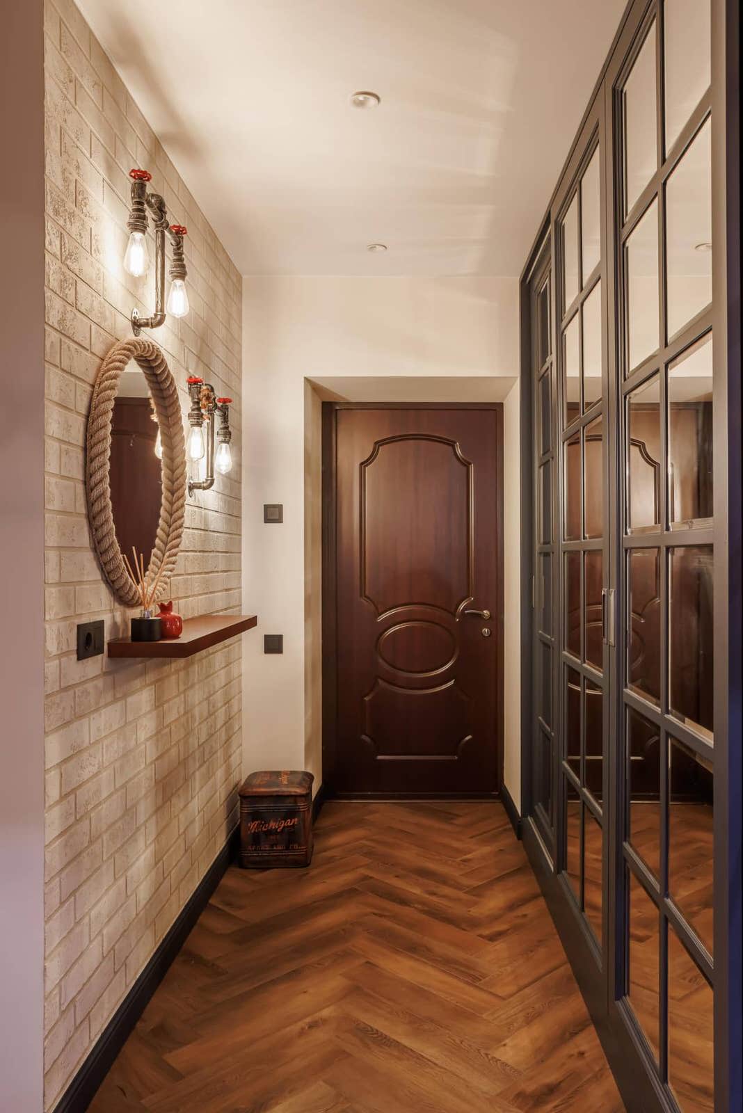 Дизайн и ремонт квартиры в КП «Новогорск» — Единство противоположностей