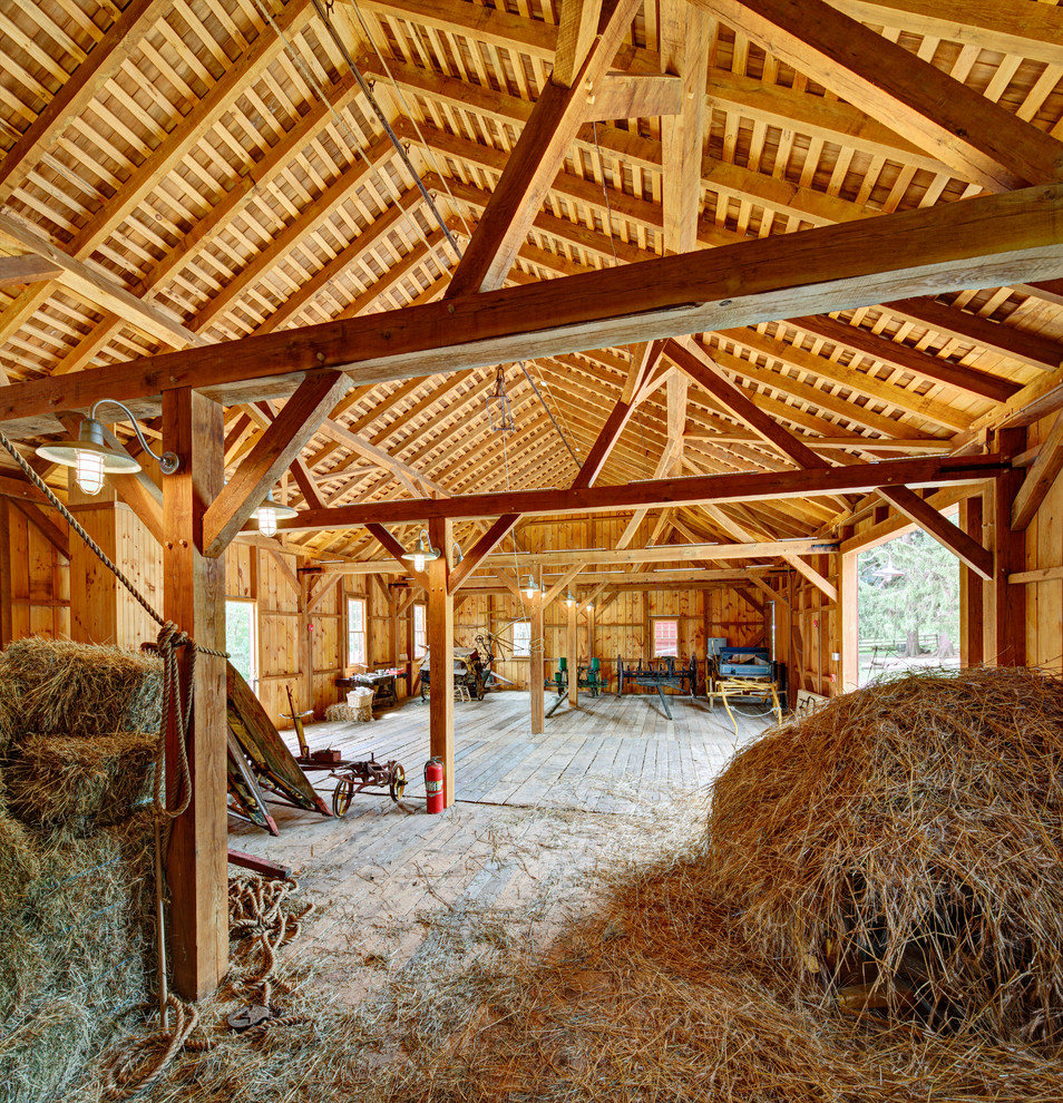 Barnyard Complex at Fosterfields - Farmhouse - Shed - New York - by ...