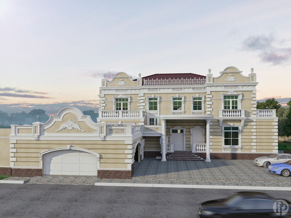 Проект частного особняка в классическом стиле