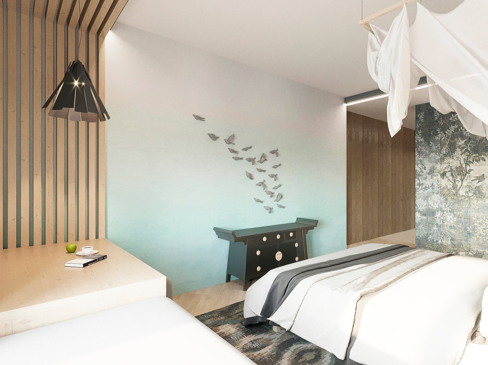 Трехкомнатная квартира в эко стиле на Приморском проспекте