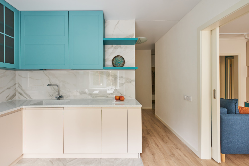 Интерьер трехкомнатной квартиры 83м2 _ ZeLBor