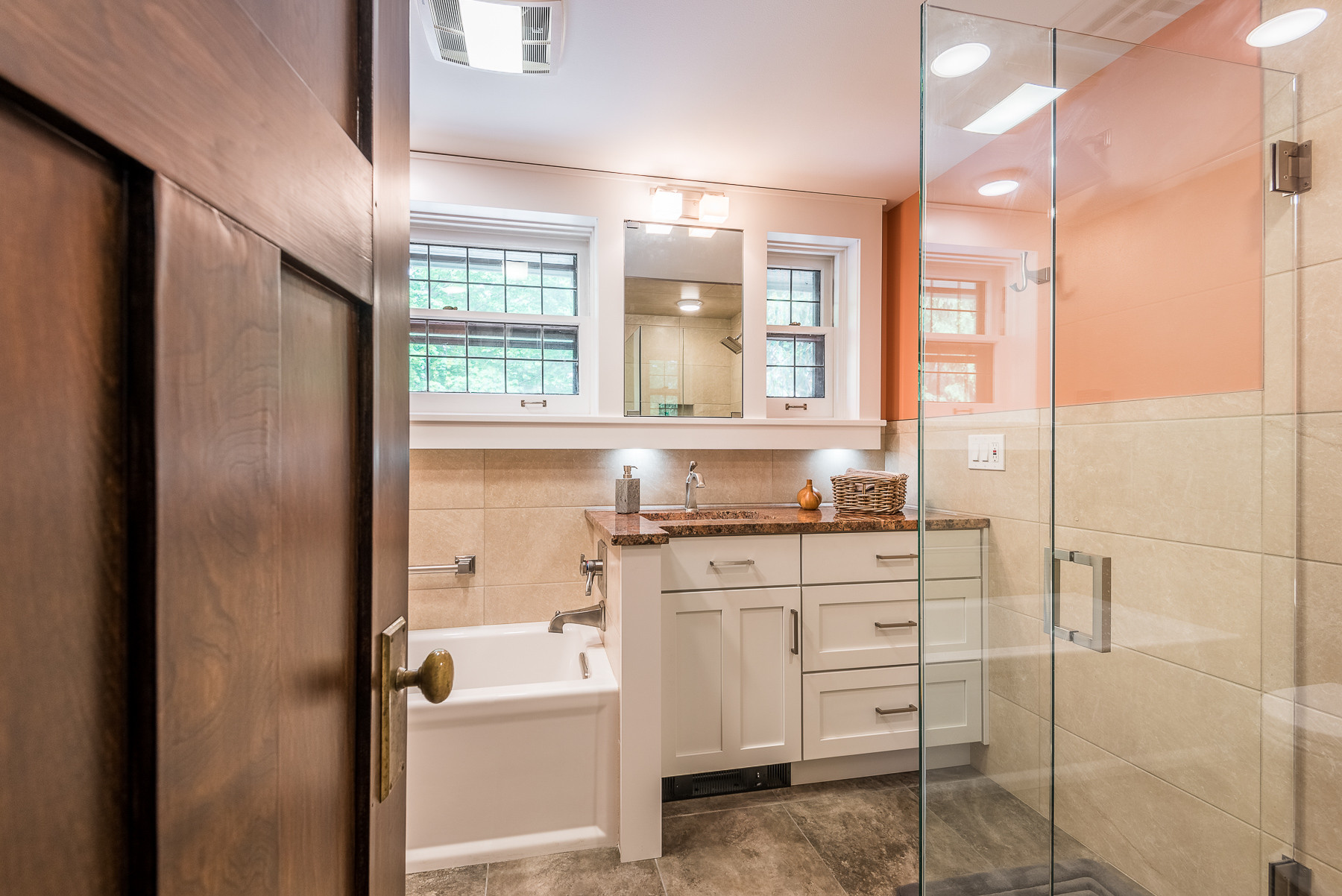 Updated Craftsman Bathrooms With Modern Touches Champaign