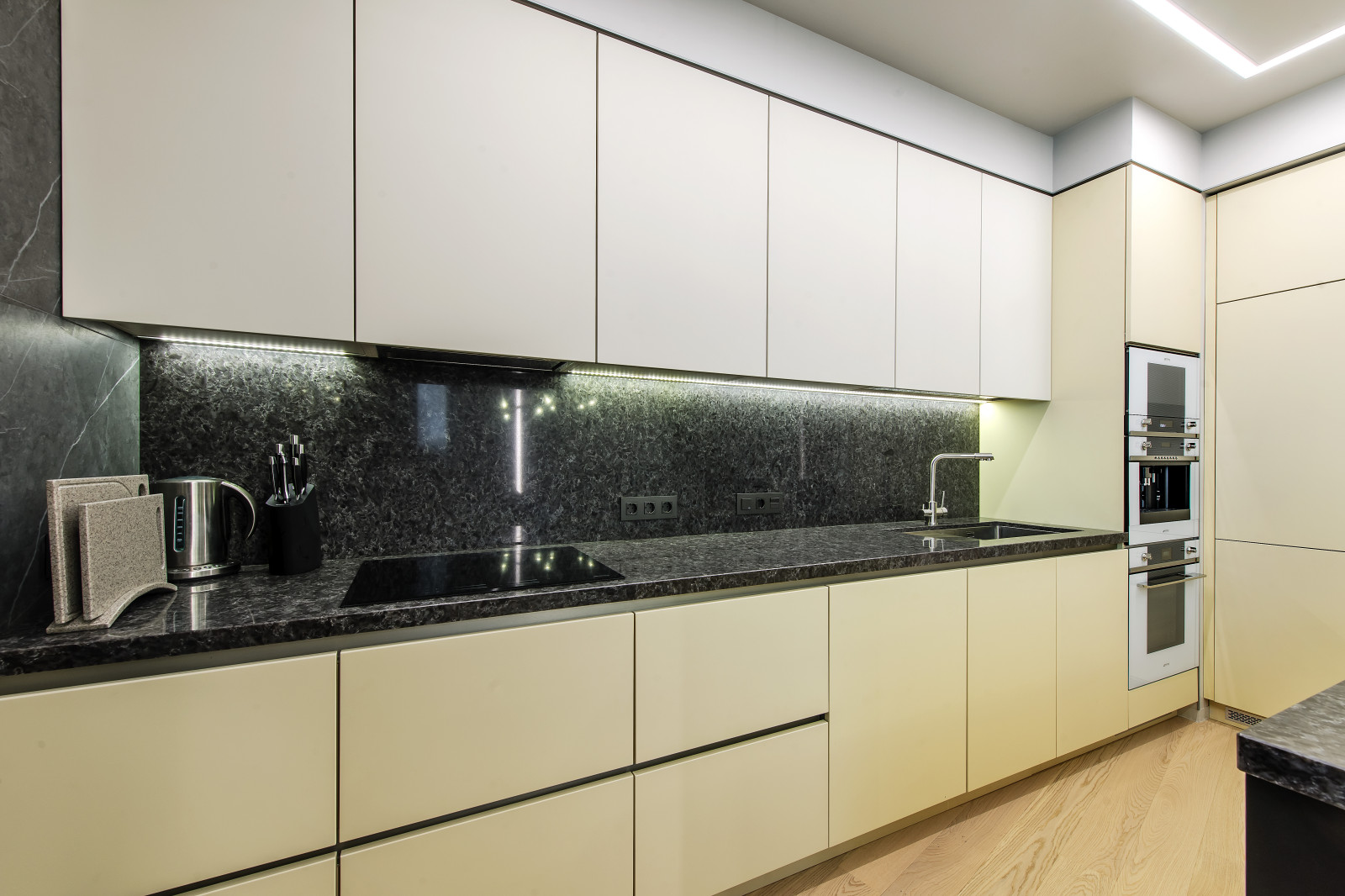 Кухня. Дизайн проект квартиры на Петровском острове