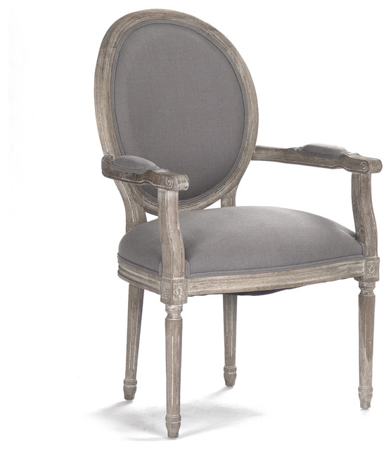 Medallion Gray Arm Chair