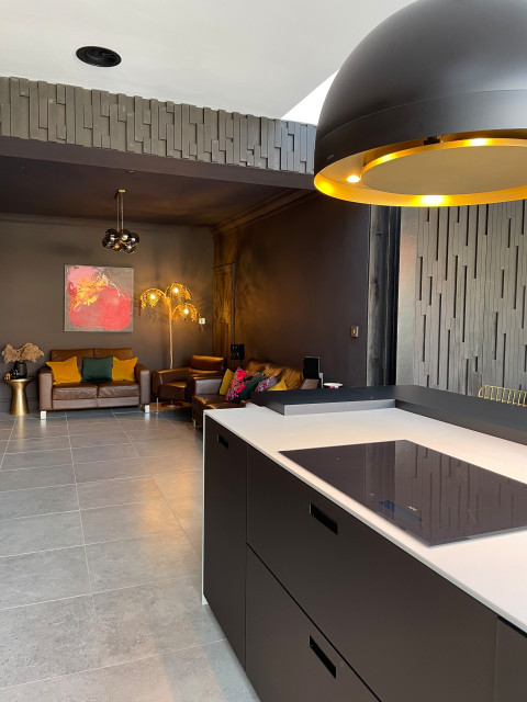 Open Plan Livingl contemporary-vardagsrum