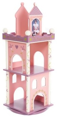 Levels of Discovery Princess Revolving Wood Bookcase