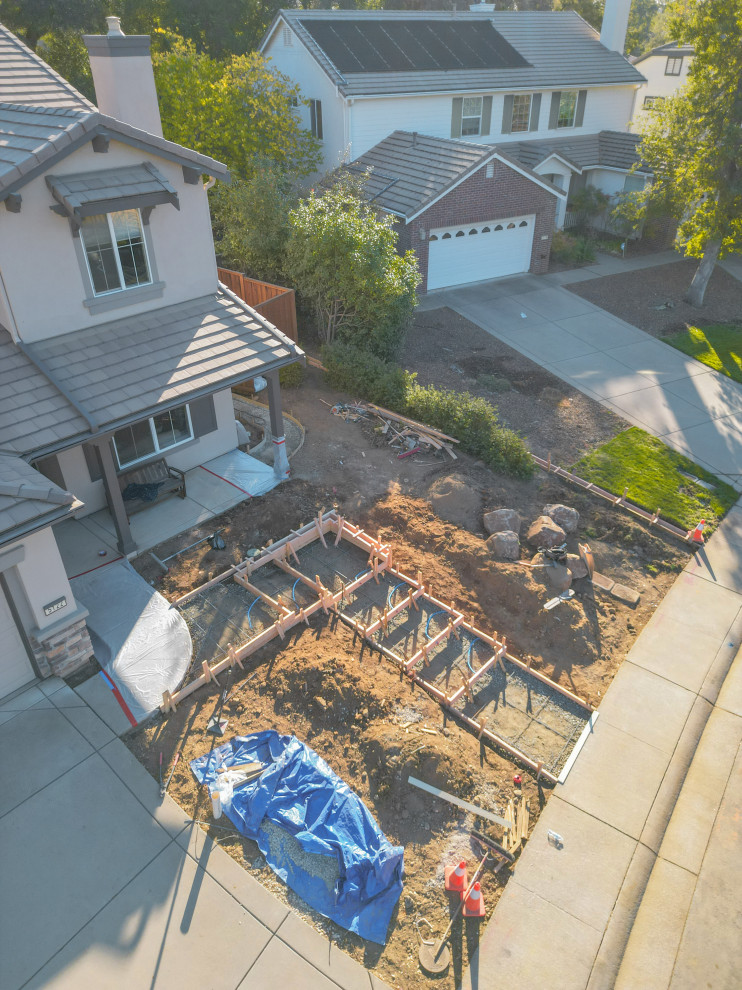 El Dorado Hills front yard remodel